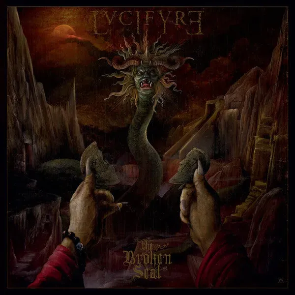 Lvcifyre The Broken Seal CD brukt digipak
