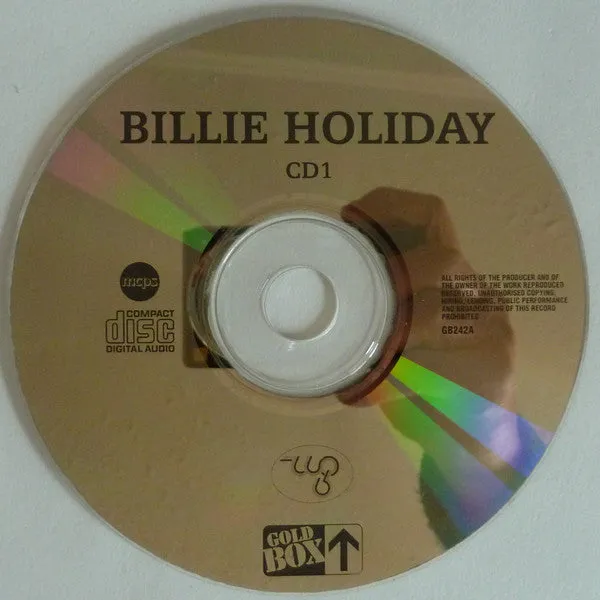 Billie Holiday Stormy Weather 2xCD brukt samling jazz