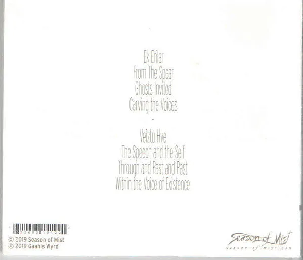 Gaahls Wyrd GastiR Ghosts Invited CD brukt digipak