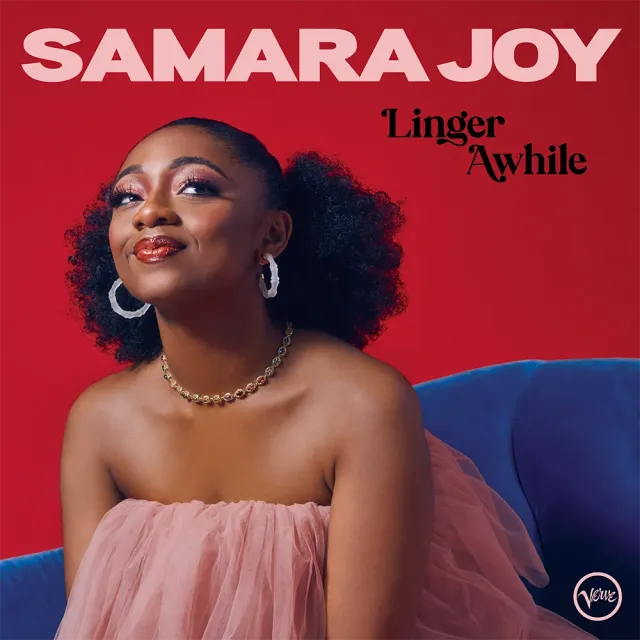 Samara Joy Linger Awhile signert art card