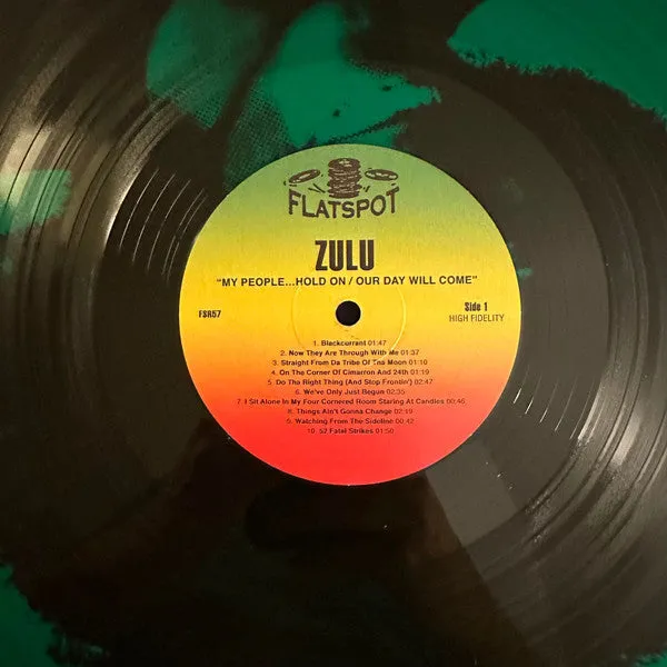Zulu My People Hold On Our Day Will Come LP brukt hardcore