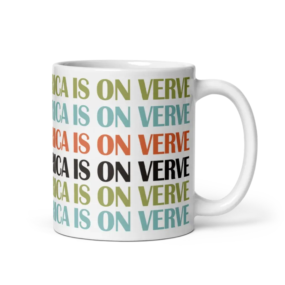 Verve Jazz Of America krus 11oz keramikk