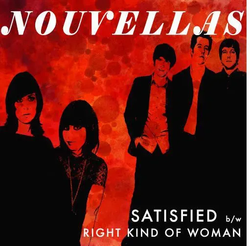 Nouvellas Satisfied 7" singel brukt soul