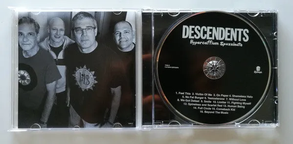 Descendents Hypercaffium Spazzinate CD brukt punk