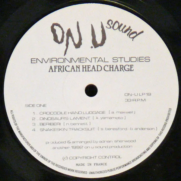 African Head Charge Environmental Studies LP brukt dub