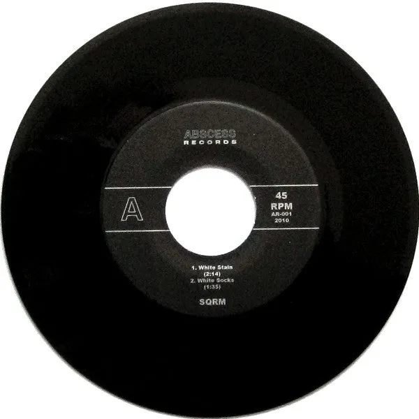 Abscess SQRM White Saints 7" EP brukt hardcore