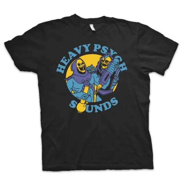 Heavy Psych Sounds #57 t-skjorte svart bomull