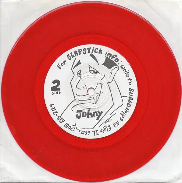 Slapstick Superhero EP 7" brukt rød vinyl ska