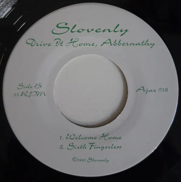 Slovenly Drive It Home 7" vinyl-EP nummerert alternativ
