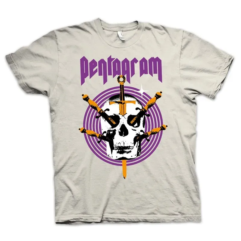 Heavy Psych Sounds Pentagram #03 t-skjorte natural bomull