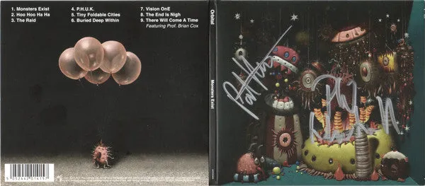Orbital Monsters Exist CD brukt – techno