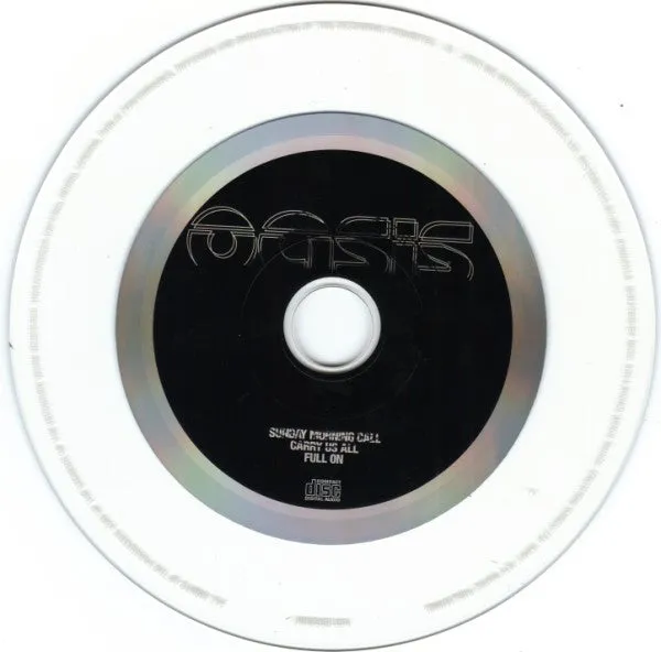 Oasis Sunday Morning Call CD-singel brukt minimax