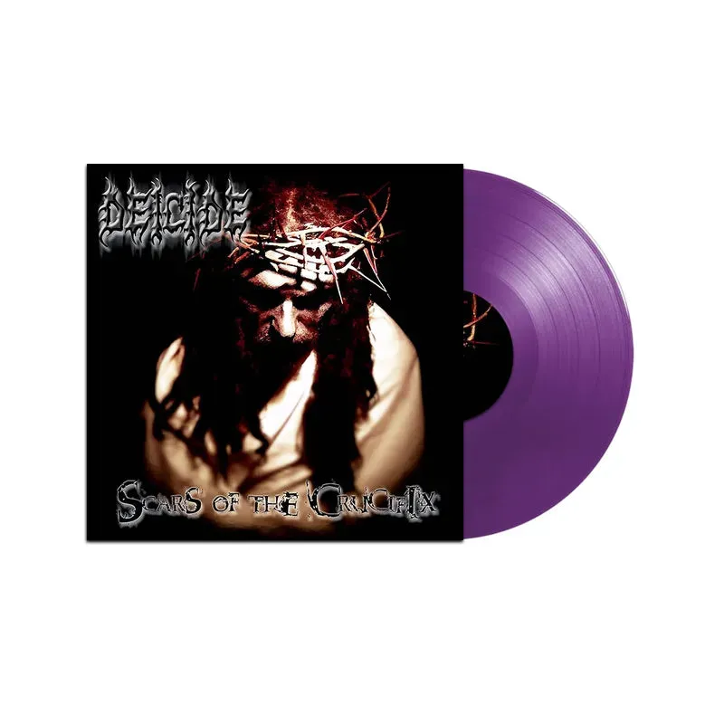 Deicide Scars Of The Crucifix LP vinyl lilla limited