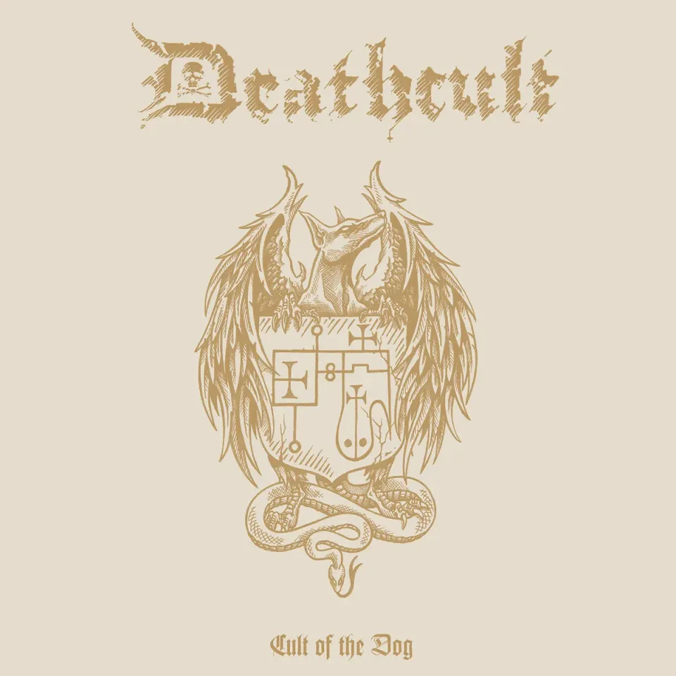 Deathcult Cult Of The Dog LP bone vinyl
