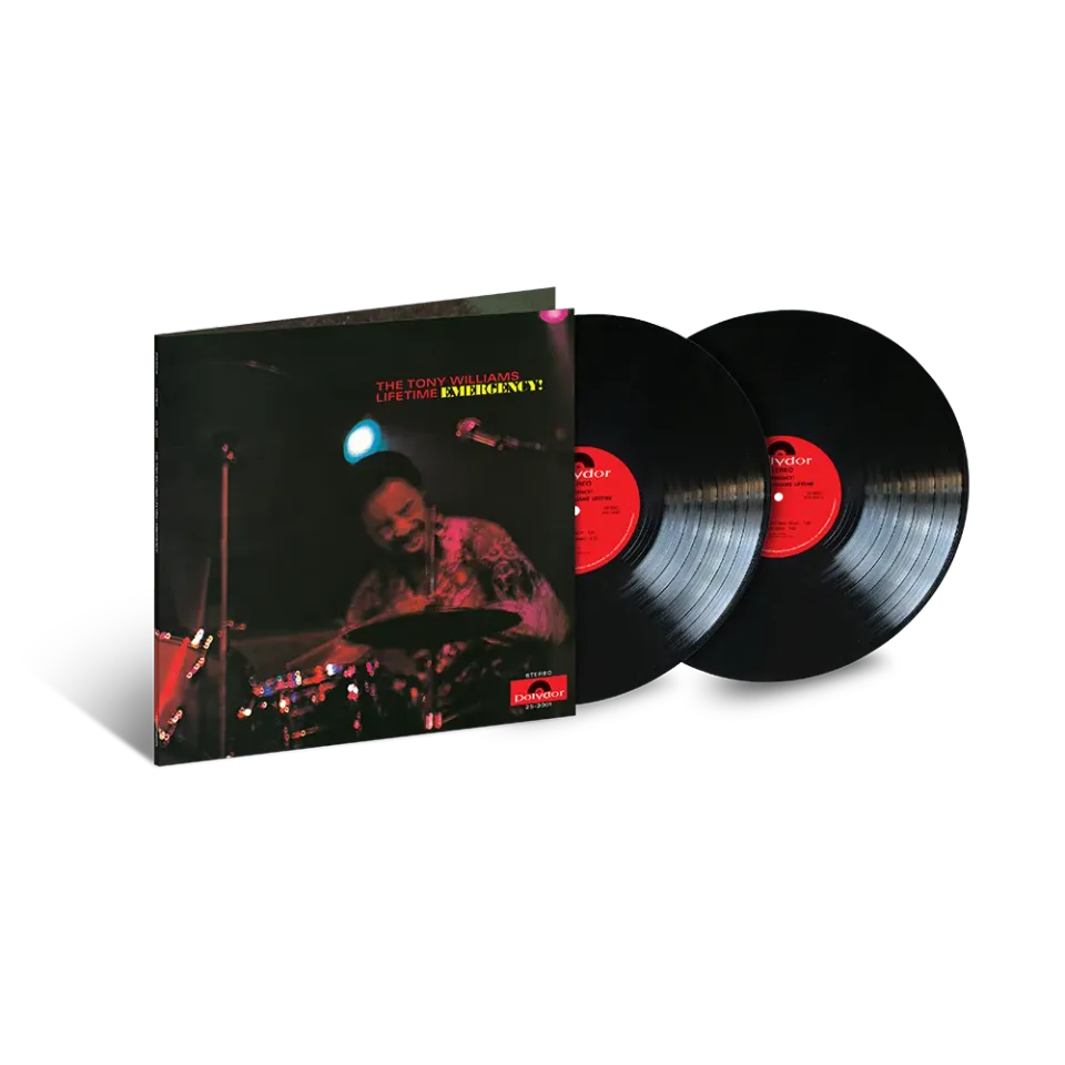 Verve By Request Tony Williams Lifetime Emergency! dobbel vinyl 2LP