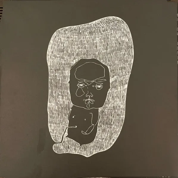 Burlap Burnout King LP vinylplate hvit brukt støyrock