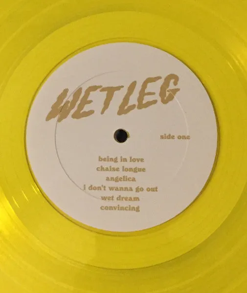 Wet Leg Wet Leg LP vinyl gul limitert signert brukt