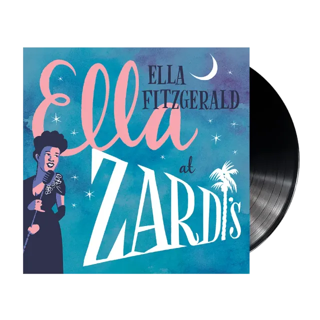 Ella Fitzgerald Ella At Zardi's LP svart 2LP liveopptak