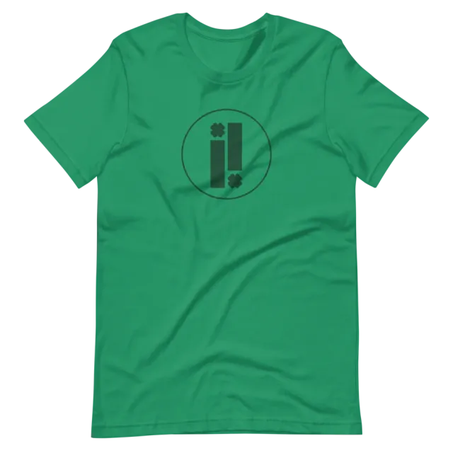 Impulse Green Logo T-skjorte kelly green