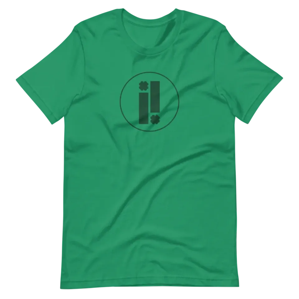 Impulse Green Logo T-skjorte kelly green