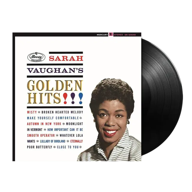 Verve Sarah Vaughan Golden Hits LP vinylplate best of