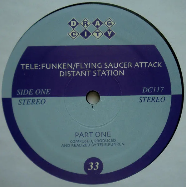 Tele:Funken Flying Saucer Attack Distant Station LP brukt