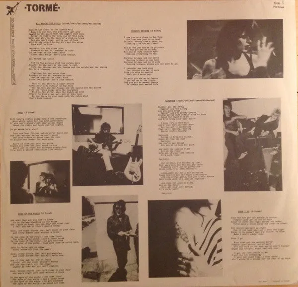 Tormé Back To Babylon LP vinyl album brukt