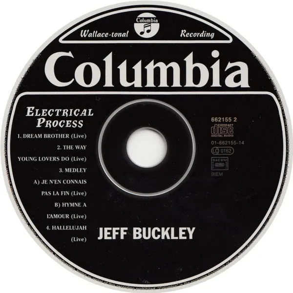 Jeff Buckley Live From The Bataclan CD minialbum brukt