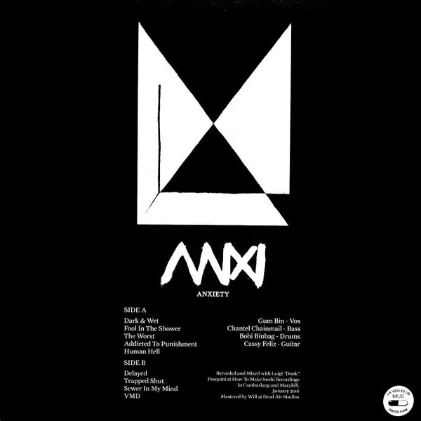 Anxiety Anxiety 12" brukt vinyl hardcore punk