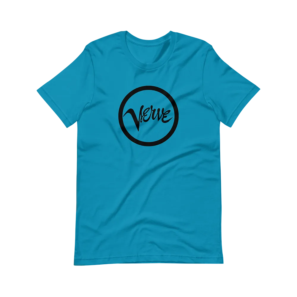 Verve Classic t-skjorte svart logo bomull
