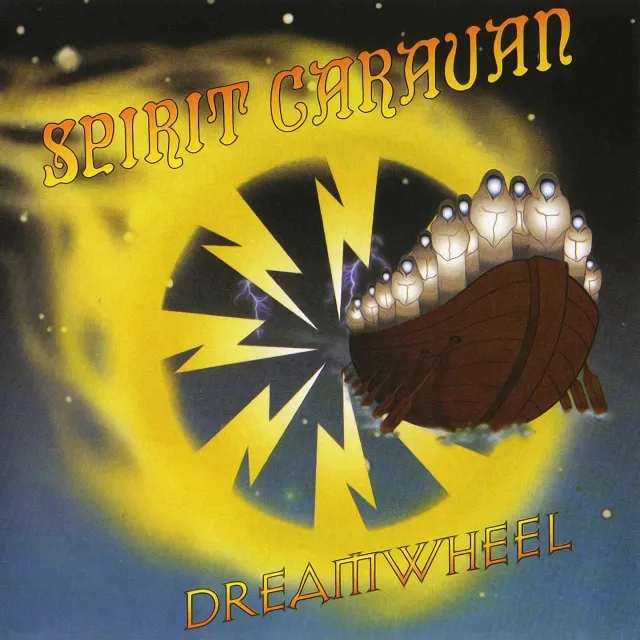 Spirit Caravan Dreamwheel vinyl LP farget repress doom