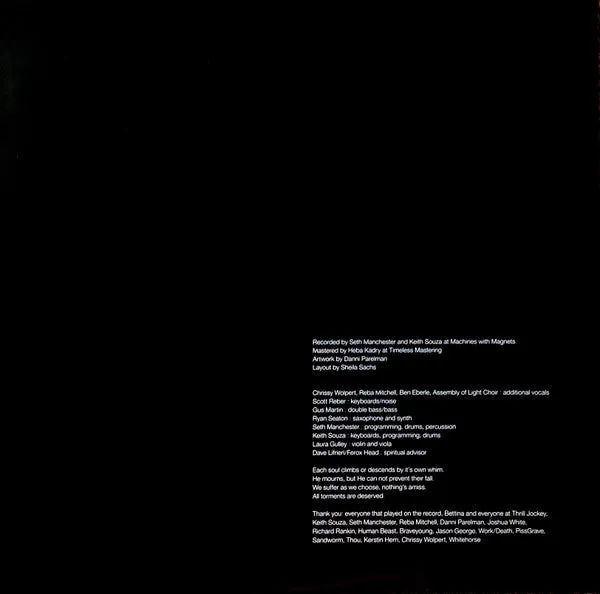 The Body Christs, Redeemers 2LP brukt doom gatefold