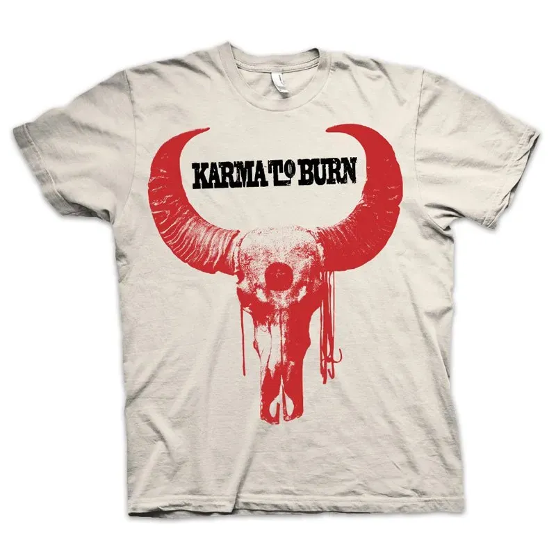 Heavy Psych Sounds Karma To Burn #01 T-skjorte Natural/Red/Black