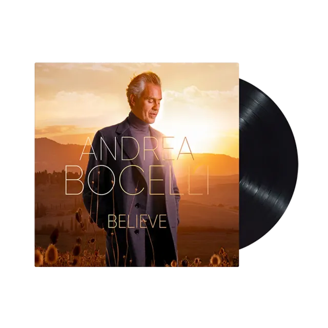 Verve Acoustic Sounds Andrea Bocelli Believe vinylplate 1LP crossover