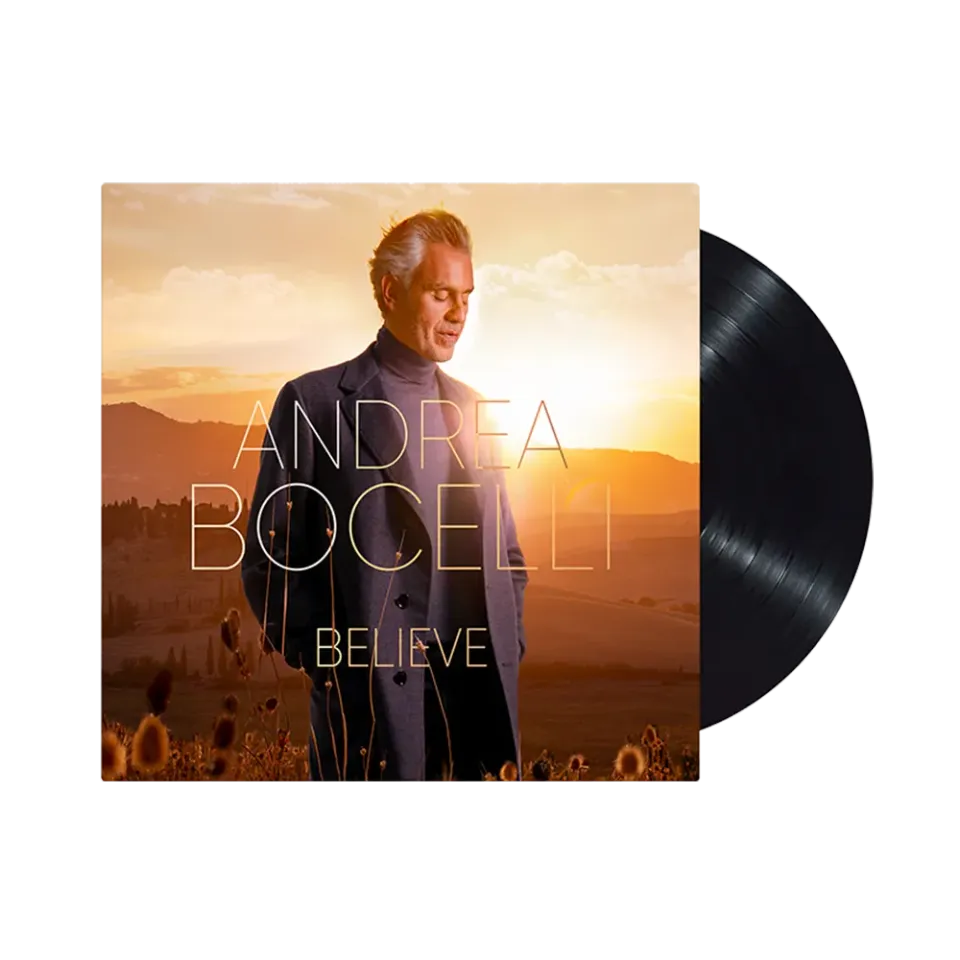 Verve Acoustic Sounds Andrea Bocelli Believe vinylplate 1LP crossover