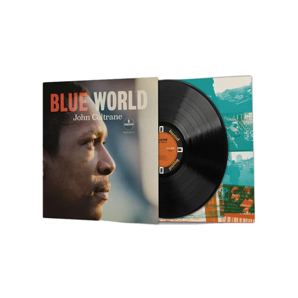 Verve Acoustic Sounds Coltrane Blue World vinyl LP