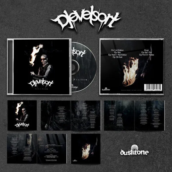 Djevelsort Peril Of Freedom CD symfonisk black metal