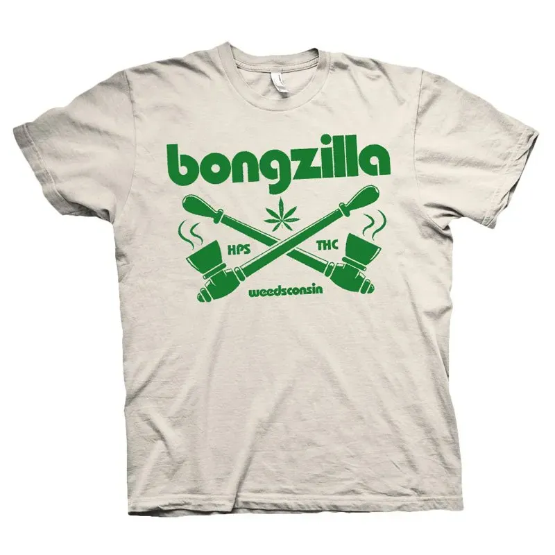 Heavy Psych Sounds Bongzilla #01 t-skjorte natural/grønn bomull