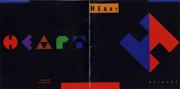 Heart Brigade CD brukt album arena-rock