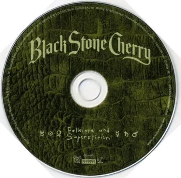 Black Stone Cherry Folklore And Superstition CD brukt