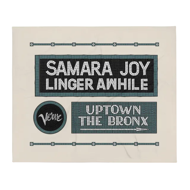 Samara Joy pledd throw 127x153 cm polyester