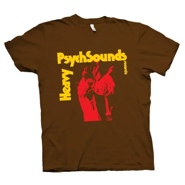 Heavy Psych Sounds #27 t-skjorte brun bomull