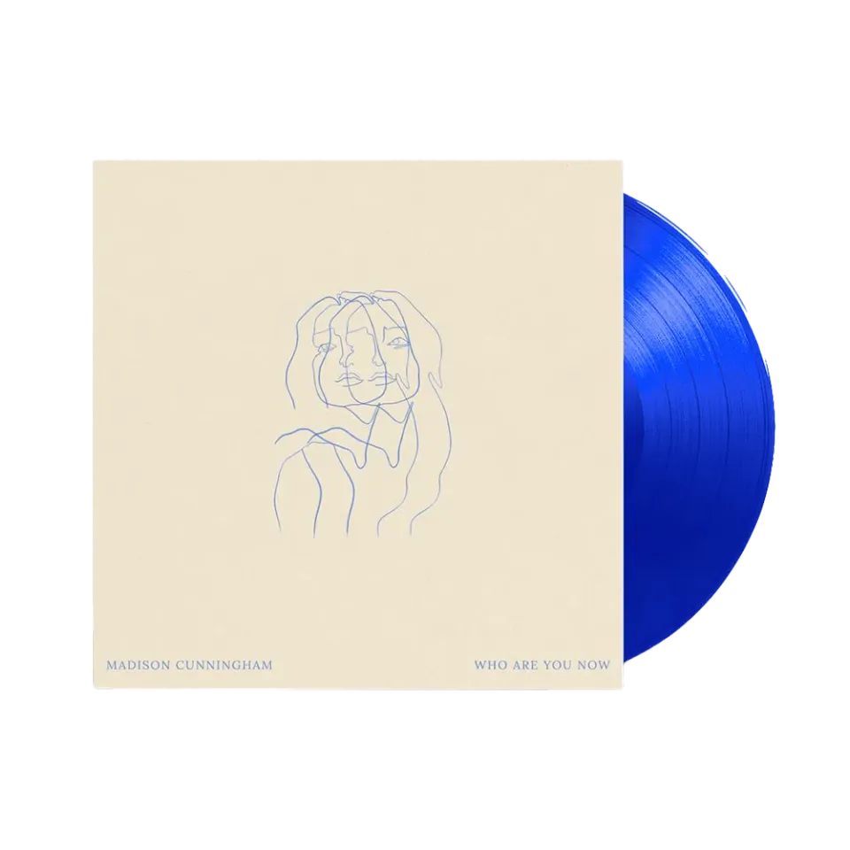 Madison Cunningham Who Are You Now gjennomsiktig blå vinylplate
