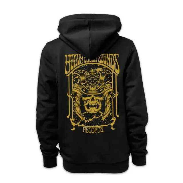 Heavy Psych Sounds #24 hoodie glidelås svart