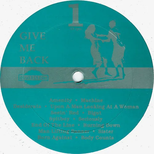 Various Give Me Back LP vinylplate brukt hardcore