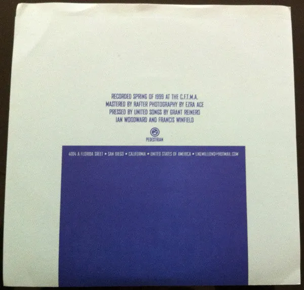 Likemillions Like Millions 7" vinyl brukt reissue