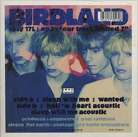 Birdland Sleep With Me 7" brukt EP indie rock