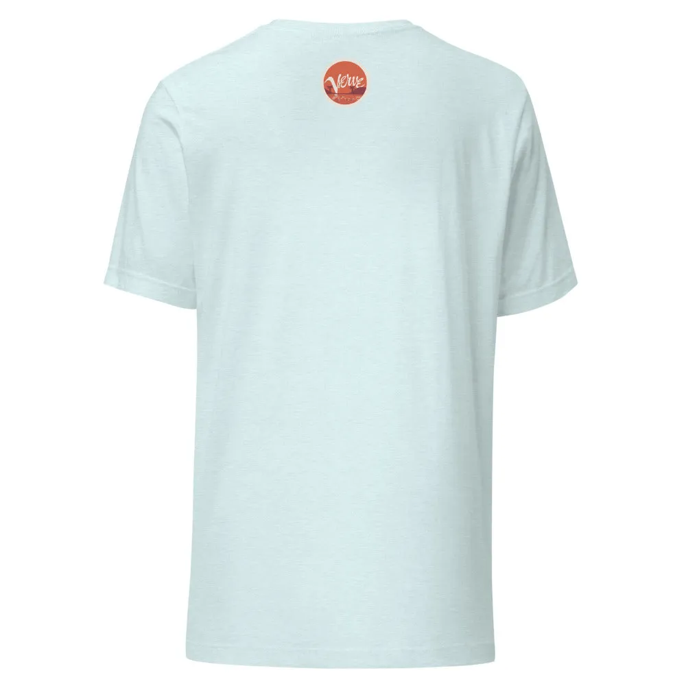 Verve Greetings From Ipanema T-skjorte heather blue ice