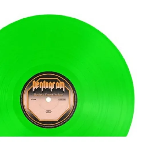 Pentagram Review Your Choices LP neongrønn vinyl