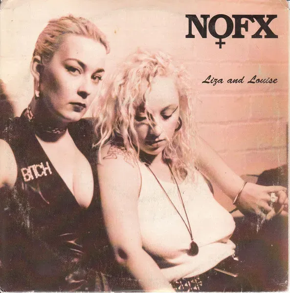 NOFX Liza And Louise 7" singel magenta vinyl brukt